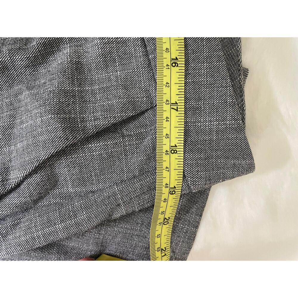 Old Navy Gray Wide Leg High Waisted Linen Blend Pants XL - Picture 7 of 11